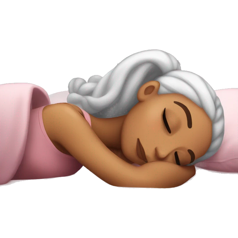 Ariana Grande sleeping emoji