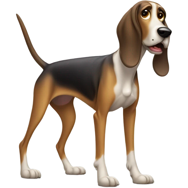 Hound dog emoji