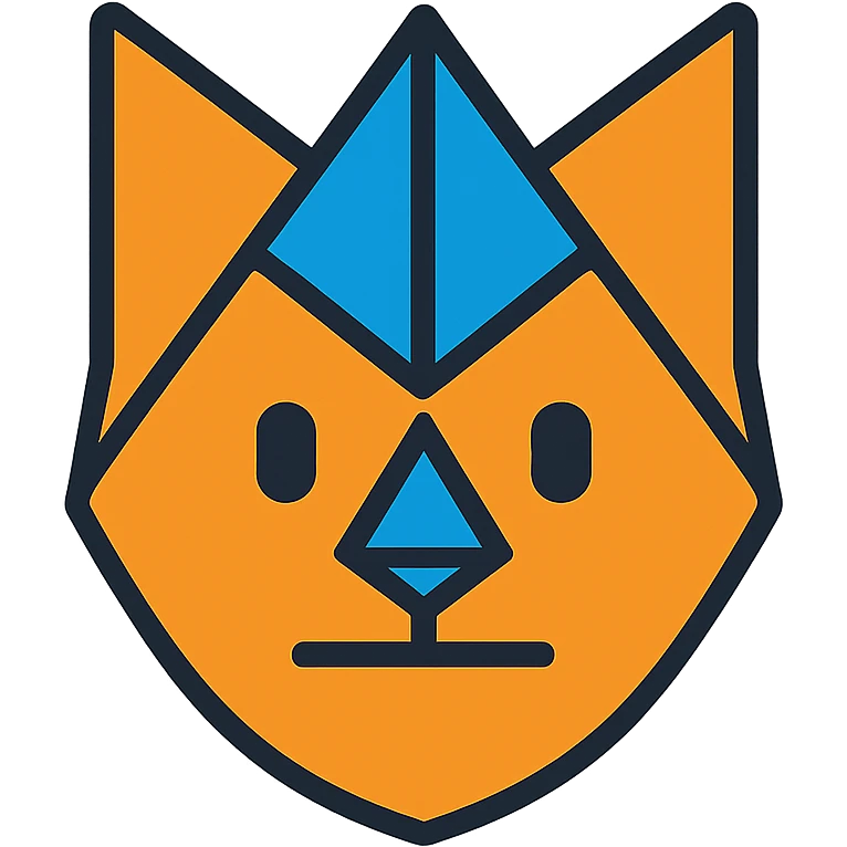 cat head only, neutral face, inspired by Ethereum logo, crypto project style emoji