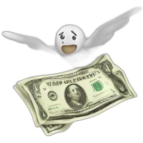 cash flying emoji