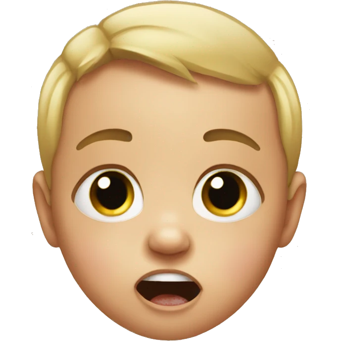baby cry emoji