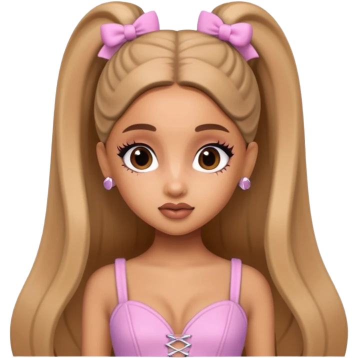 ariana grande as pretty bratz baddie emoji