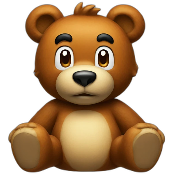 mario bear emoji