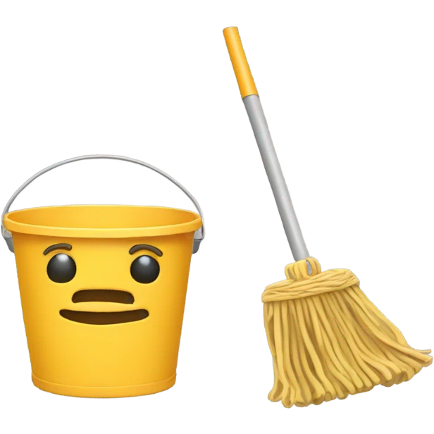 Bucket & a Mop emoji