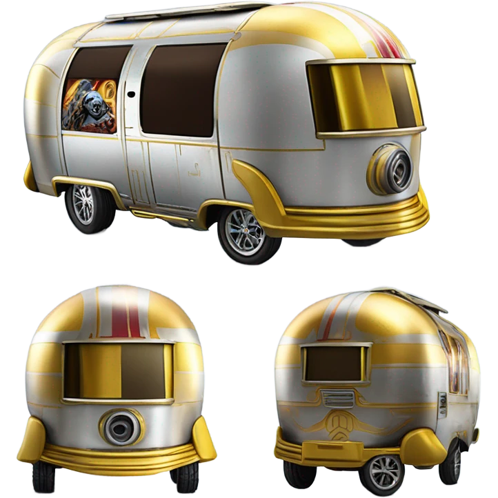 1923 Long wheelbase airstream Hot Wheels 2014 Star Wars C-3PO Van Character Cars emoji