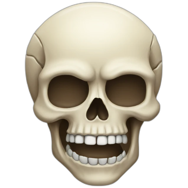skull thumbs up emoji emoji