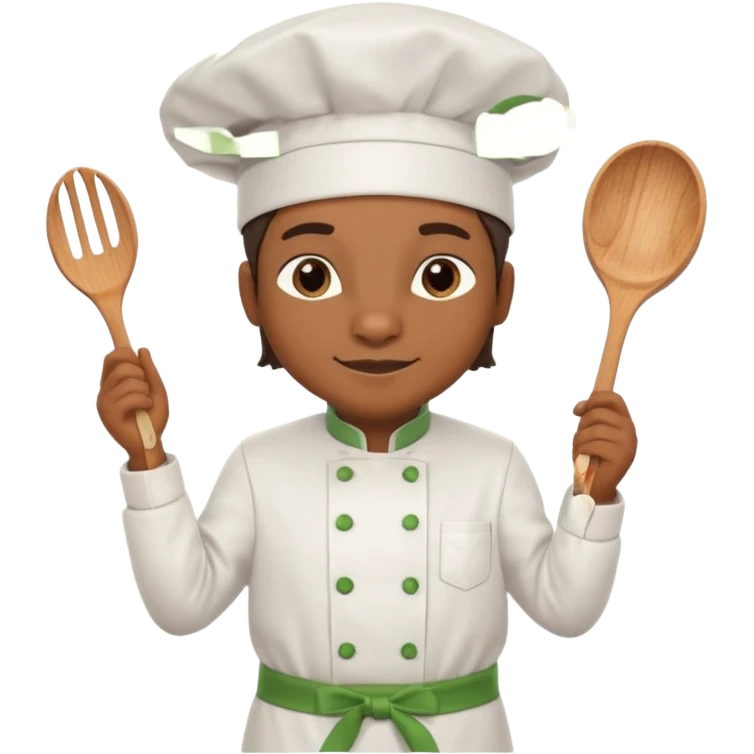 iguana chef cooking emoji