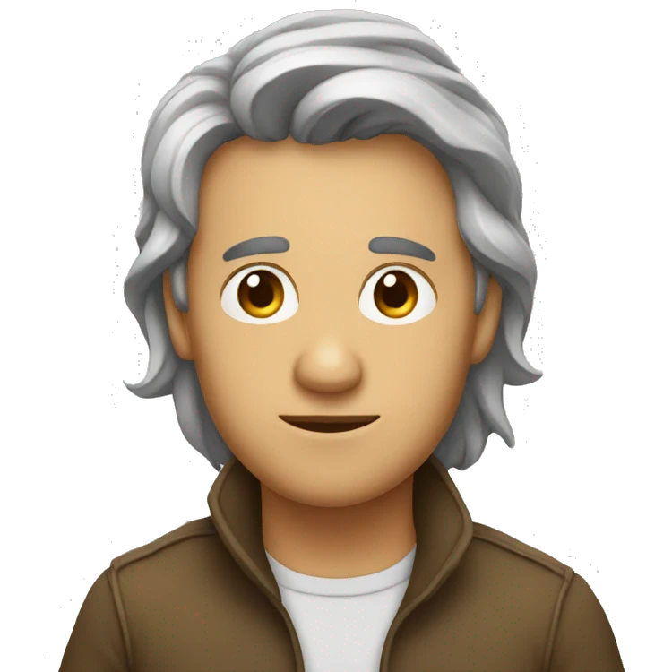 Pensando mientras come emoji