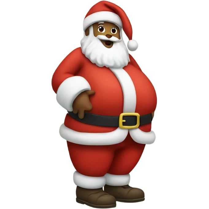 pregnant Santa emoji