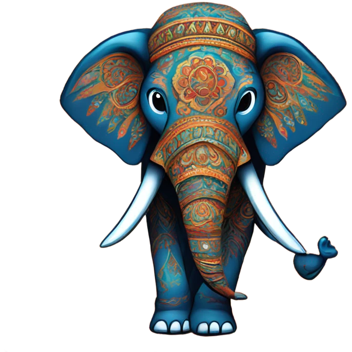 An emoji representing the Rich culture of India  emoji