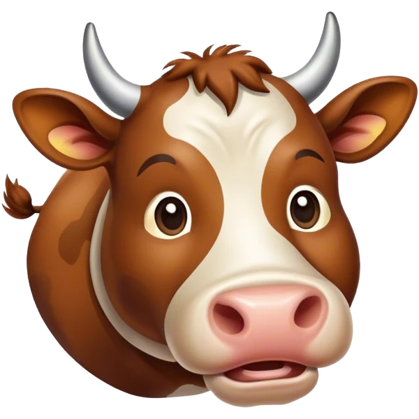 Cow emoji