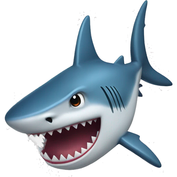 shark trompet emoji