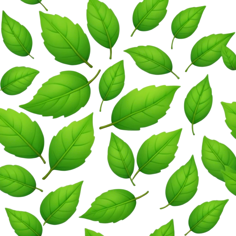 spring leaves emoji