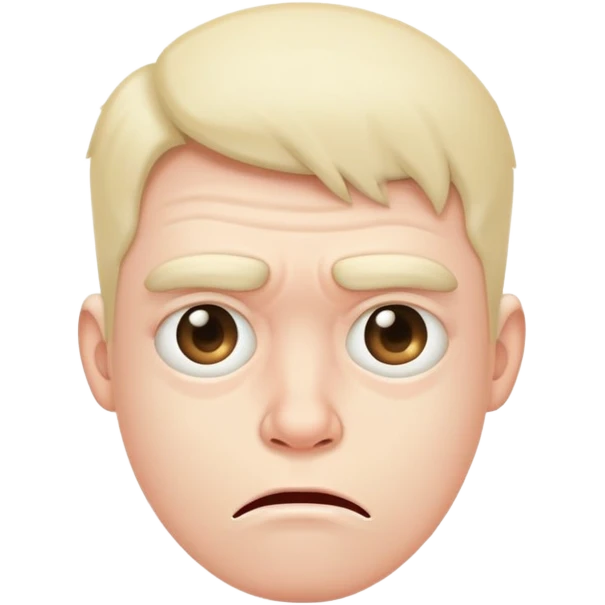 Constipation face emoji