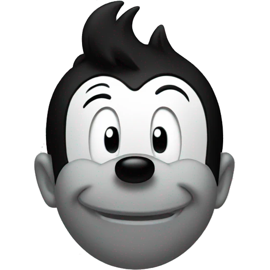 Mickey Mouse emoji