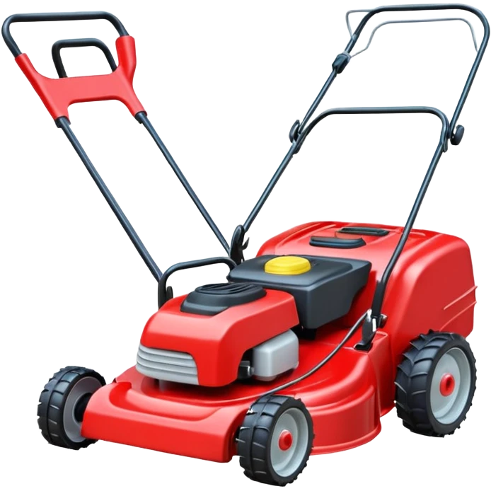 Red Lawnmower emoji