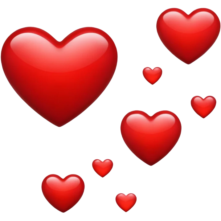 Hearts emoji