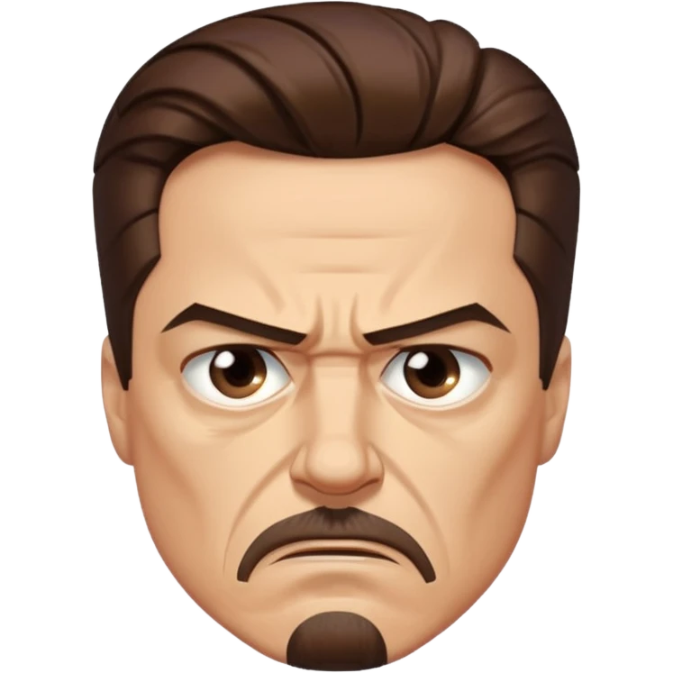 angry tony stark emoji