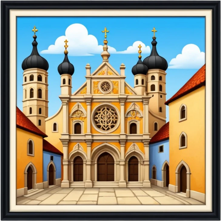 disagreements over architectural style) olden times 16th century emoji