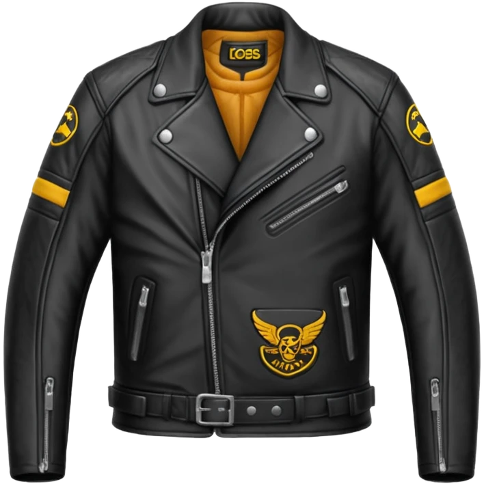 motorcycle jacket emoji
