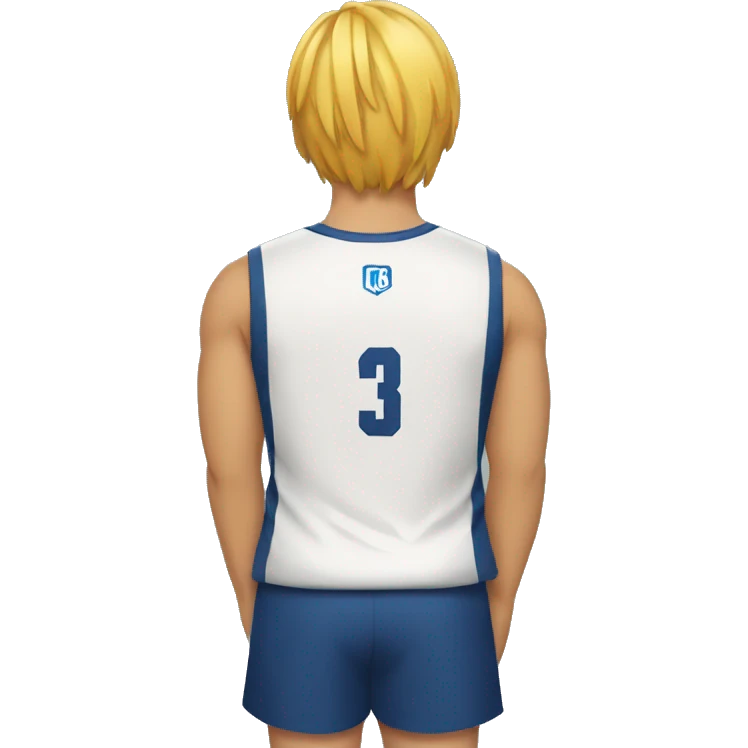 sport player's back symmetric arms tucked in emoji