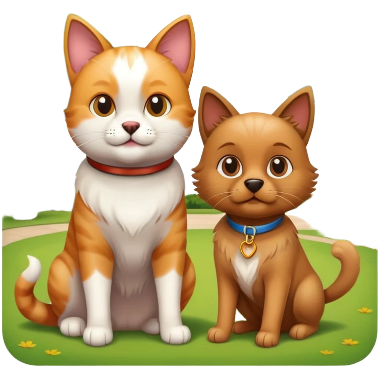 cat fuck dog emoji