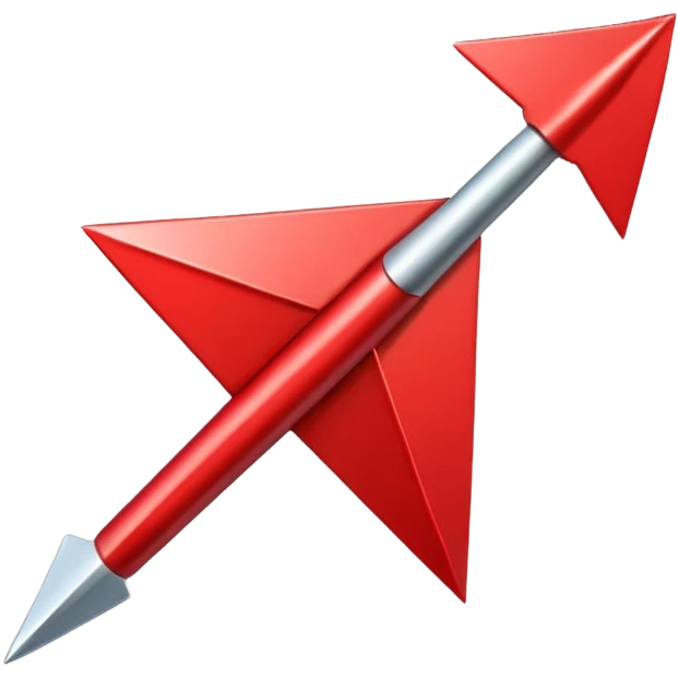 a red arrow pointing down emoji