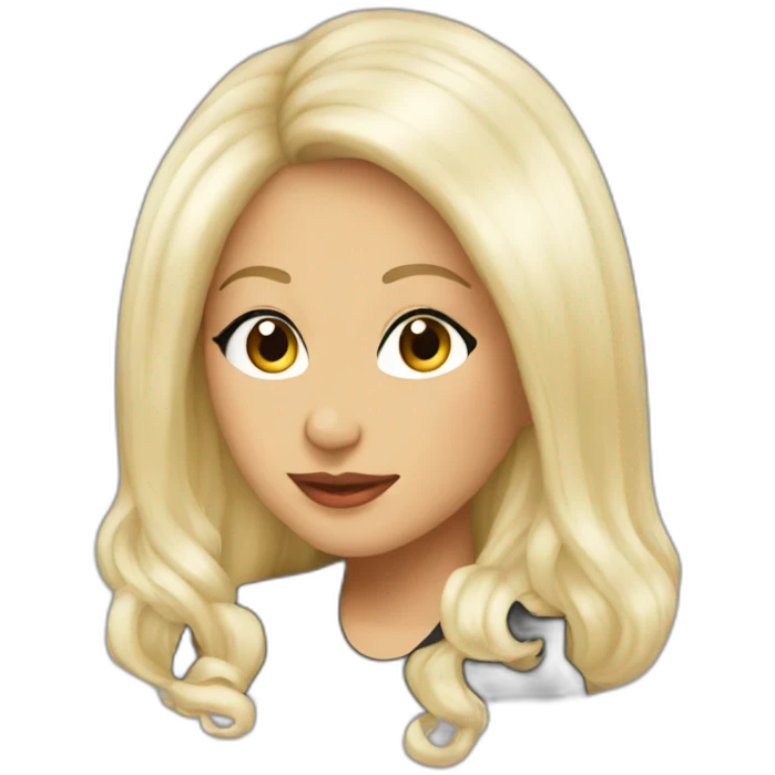 Cristina aguilera  emoji