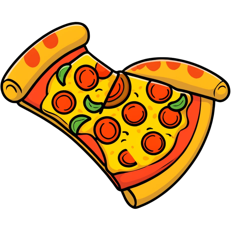 slice of pizza emoji