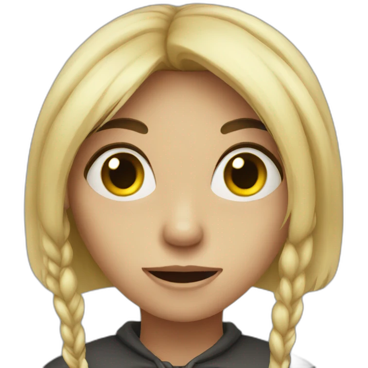 SCARY GIRL emoji