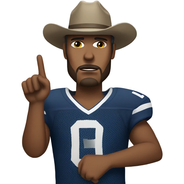 Cowboy fan losing  emoji