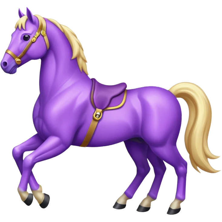 purple horse emoji