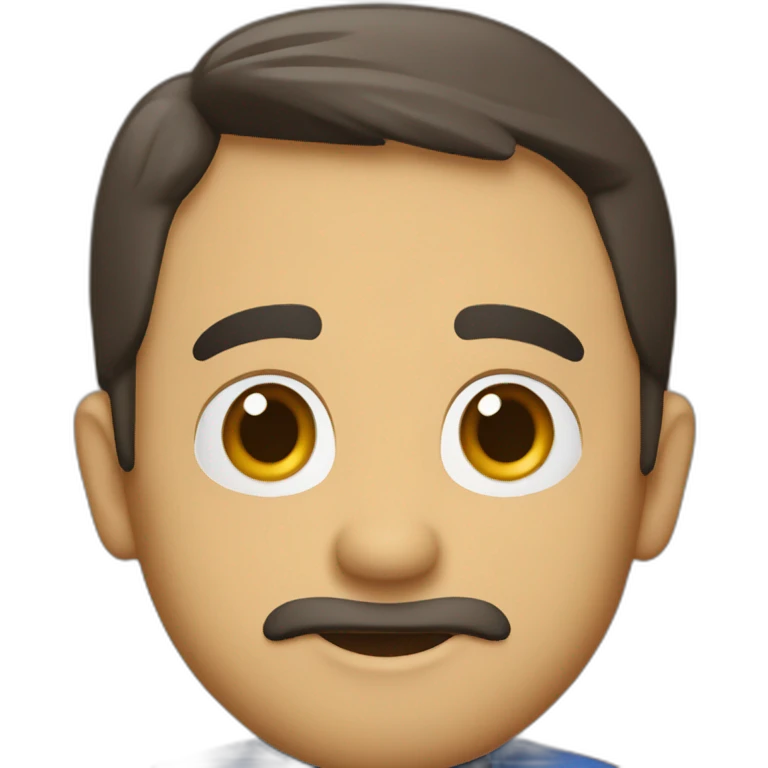 Chico rubio subido a cohete emoji