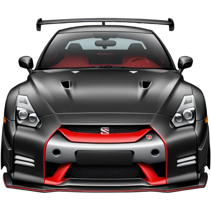 Nissan Gt r r35 nismo siyah  emoji