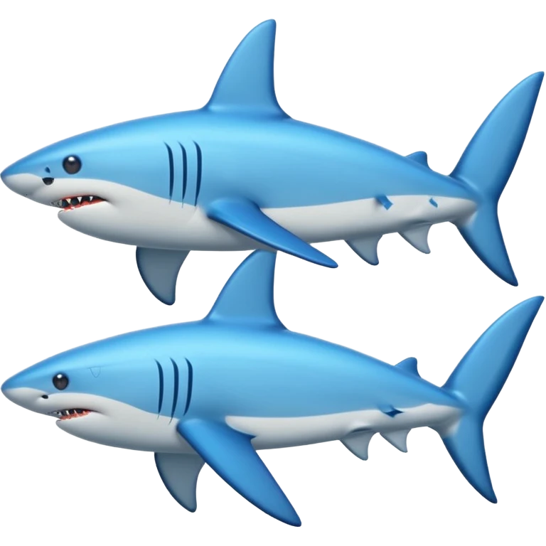 Tiburon azul emoji