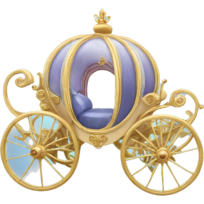 cinderella carriage  emoji