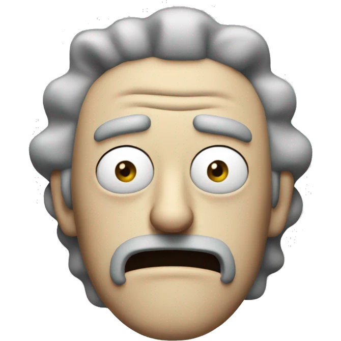 Rick from Rick and Morty emoji