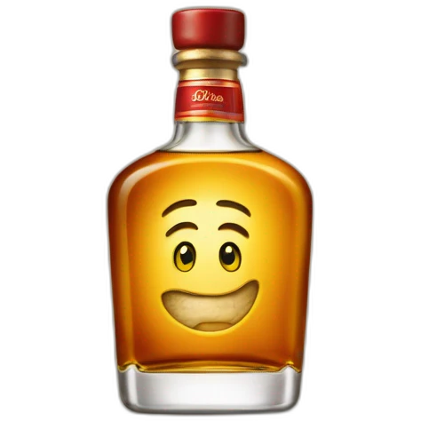 Bottle of Buchanan whisky emoji