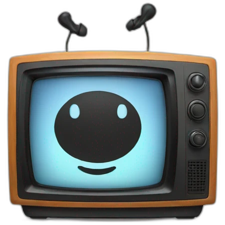 ear with a television emoji