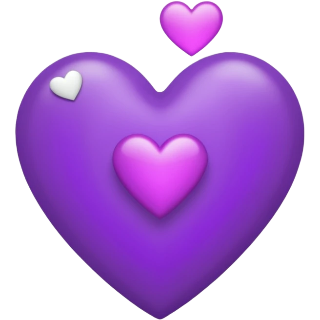Puedes crear un corazón morado que el centro tenga la frase Army forever  emoji