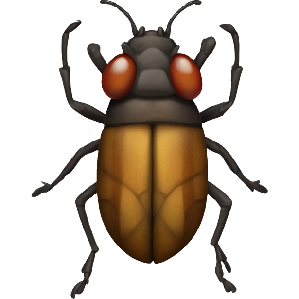 Sick bug emoji