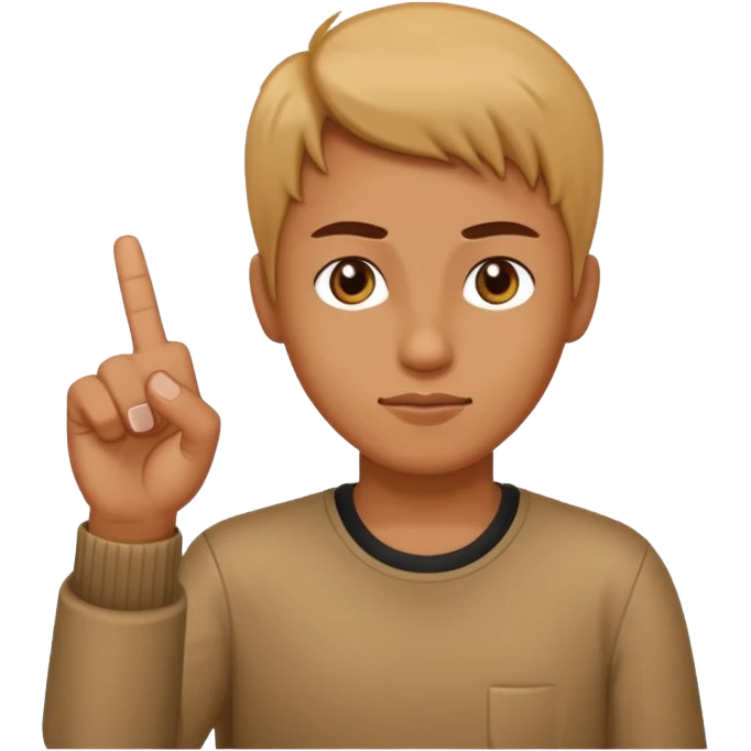 Un âne qui fais un doigt donneur  emoji