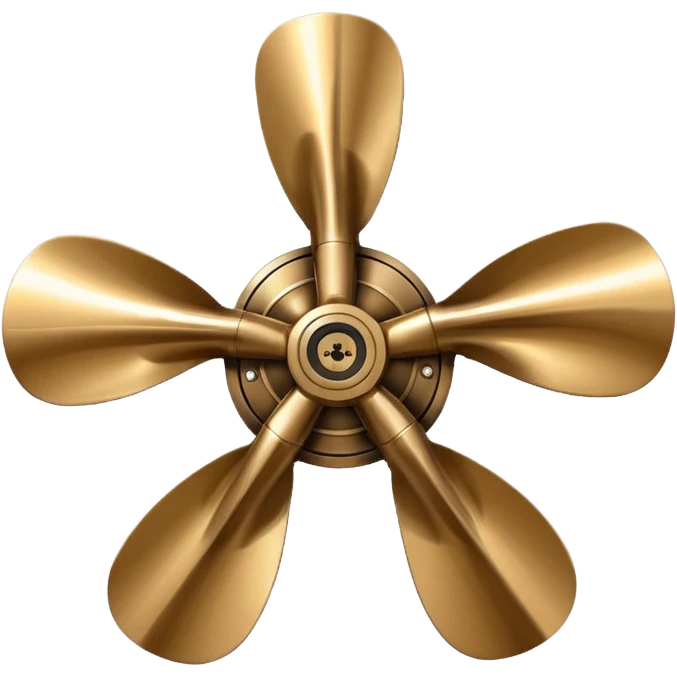 4 blade B-series  marine propeller emoji