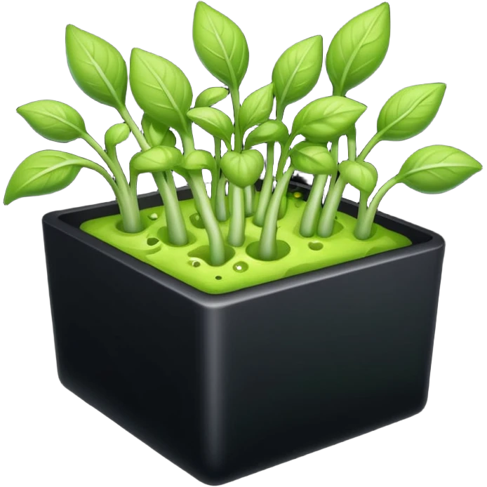 aromatic sprouts black box emoji