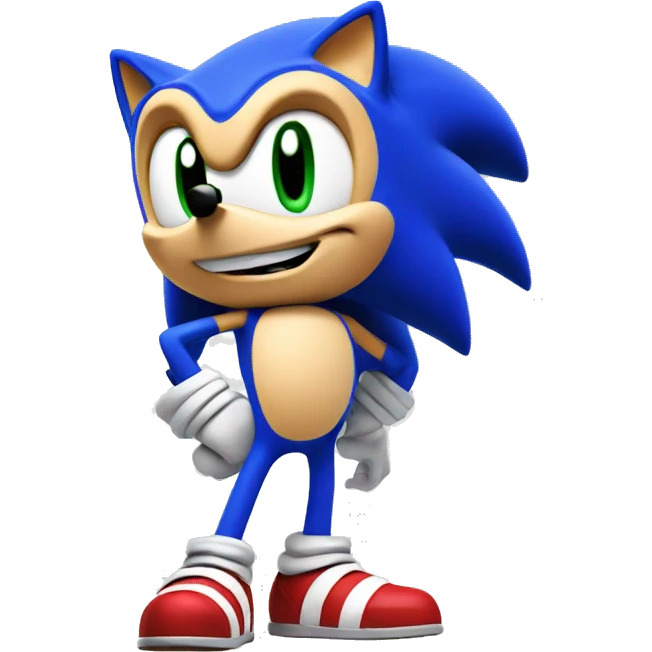 Sonic the hedgehog  emoji