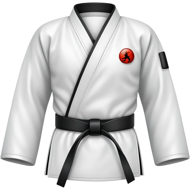 karate black belt icon emoji