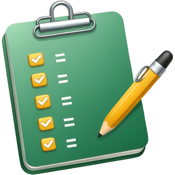 check list verde emoji