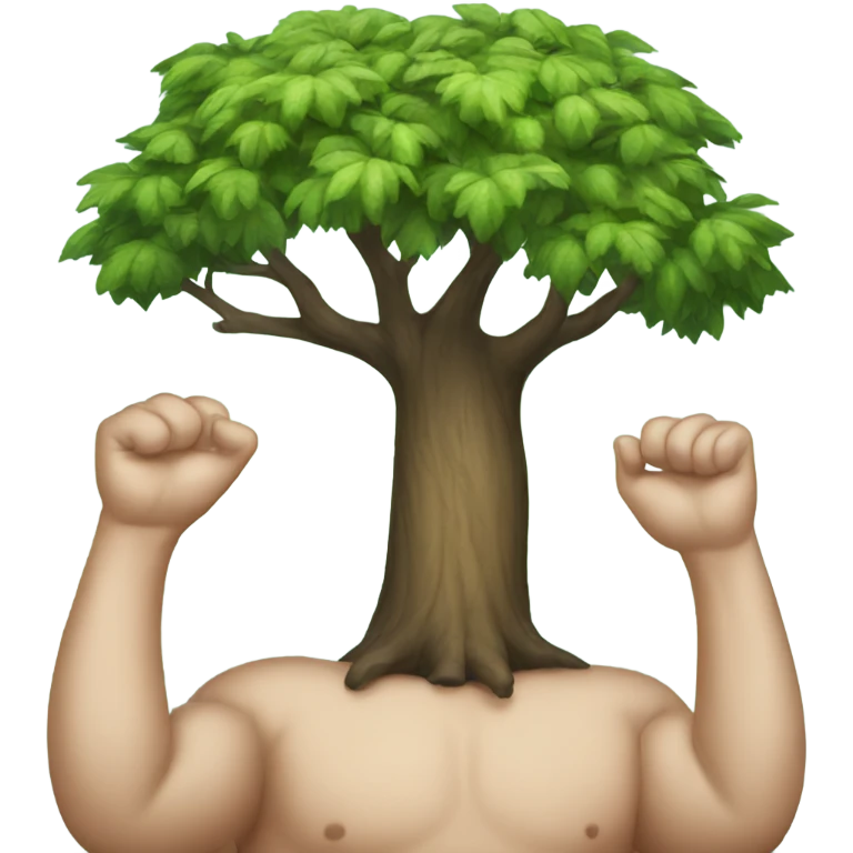 big tree wearing underwear emoji