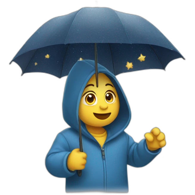 Lluvia de estrellas emoji
