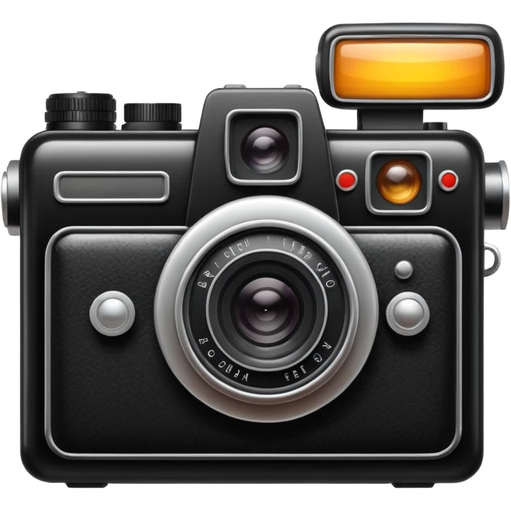 camera vintage instantanea emoji